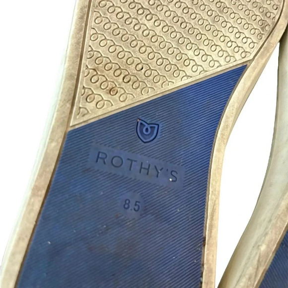 Rothy's Women’s The Chelsea Brown Fawn Melange Knit Pull On Ankle Boots Size 8.5 - Picture 9 of 9